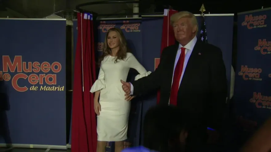 Melania Trump ya tiene su figura en el Museo de Cera de Madrid