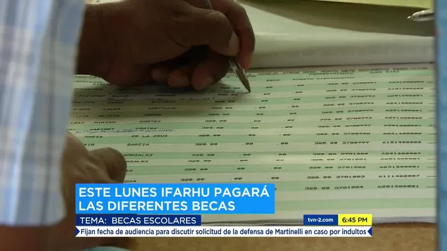Ifarhu iniciará pago de Beca Universal este lunes