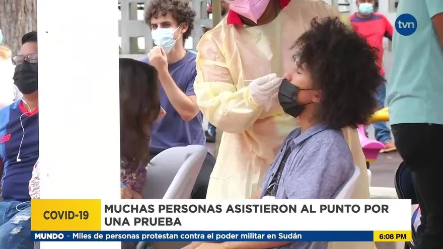 Habilitan centro de hisopado exprés en el parque Andrés Bello