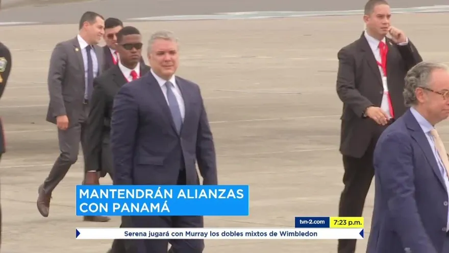 Panamá y Colombia trabajarán en lucha contra el narcotráfico