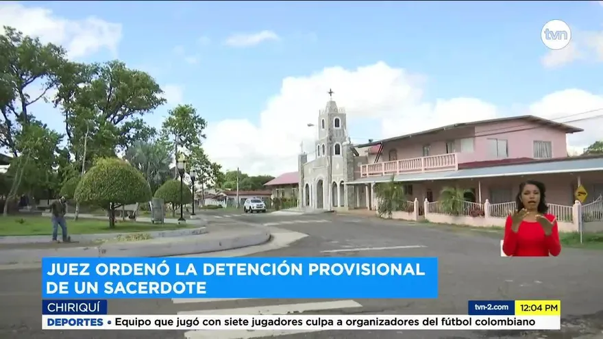 Caso de sacerdote detenido provisionalmente conmociona a residentes de Gualaca