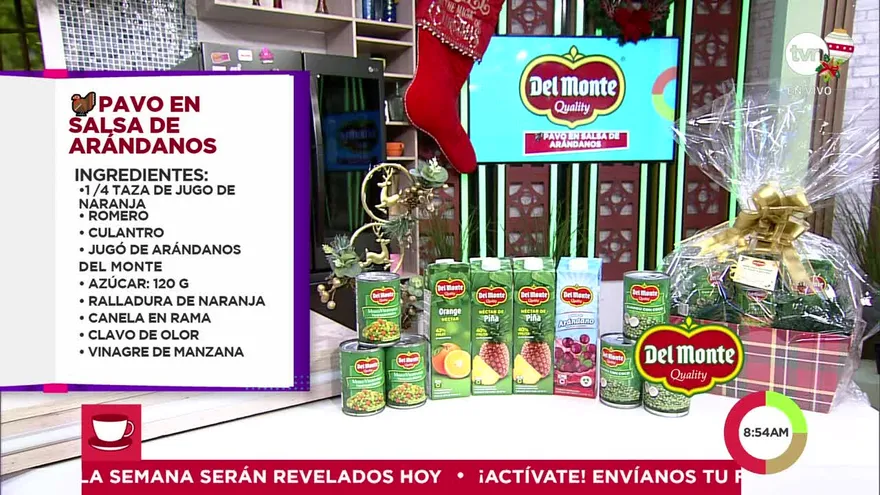 Pavo en Salsa de Arándanos