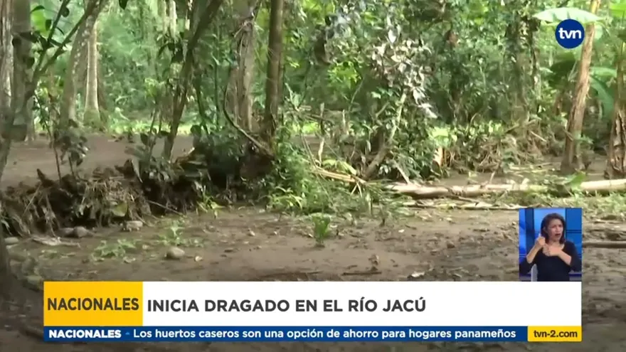 Realizan trabajos de mitigación por inundaciones en Chiriquí