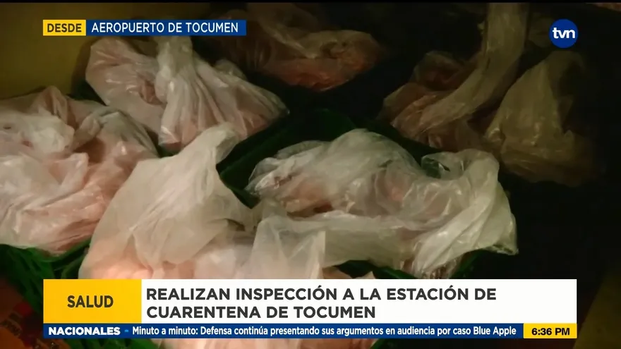 Realizan recorrido en estación de cuarentena del aeropuerto de Tocumen