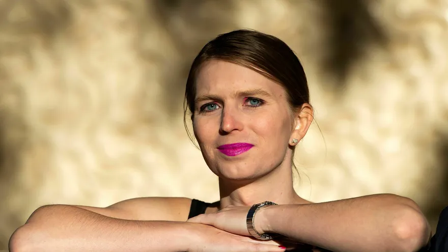 Imagen de archivo realizada el 1 de octubre de 2018 que muestra a la exsoldado Chelsea Manning