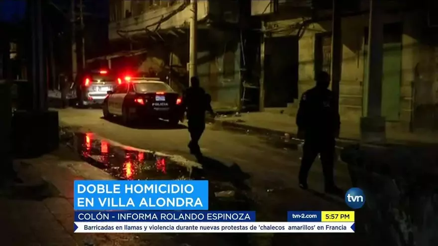Dos nuevos homicidios se registran en la provincia de Colón
