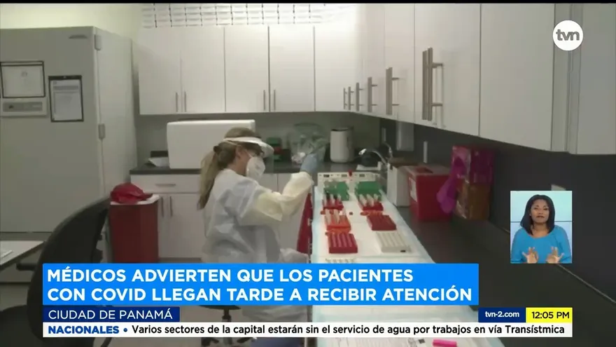 Pacientes con COVID-19 llegan tarde al médico