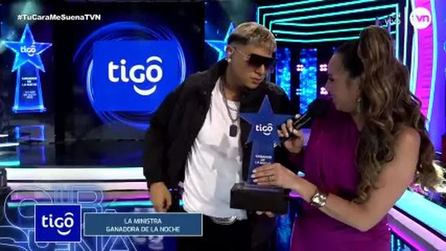 La Ministra conquistó la noche con Makano