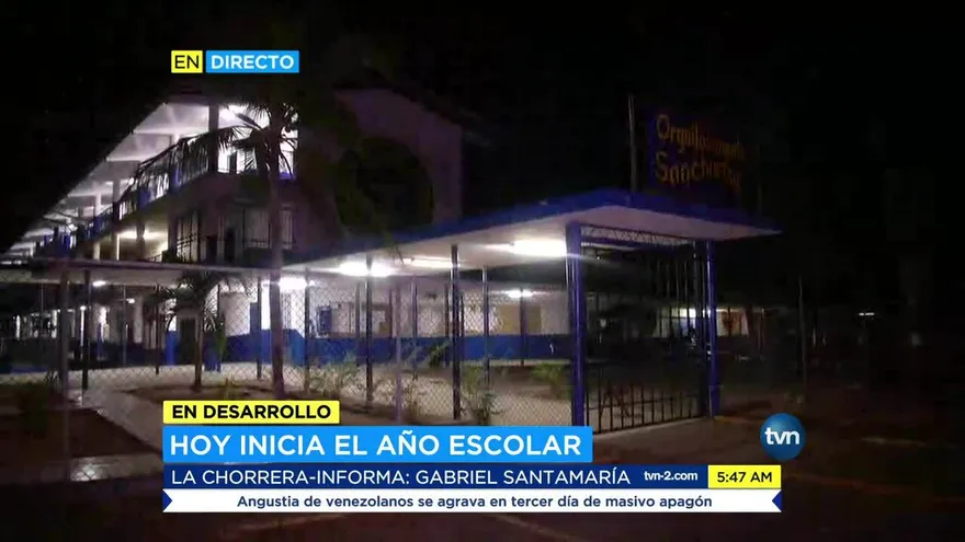 Inicio del año escolar en Panamá Oeste