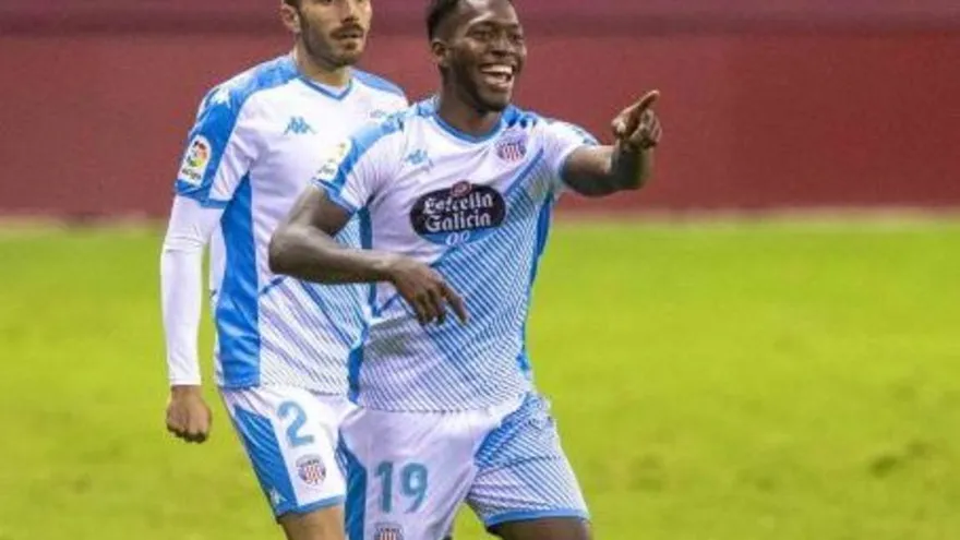 José Luis Rodríguez anotó doblete en el triunfo del Lugo sobre Logroñés 2-3