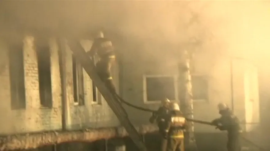 Incendio en hospital de Rusia deja 23 muertos