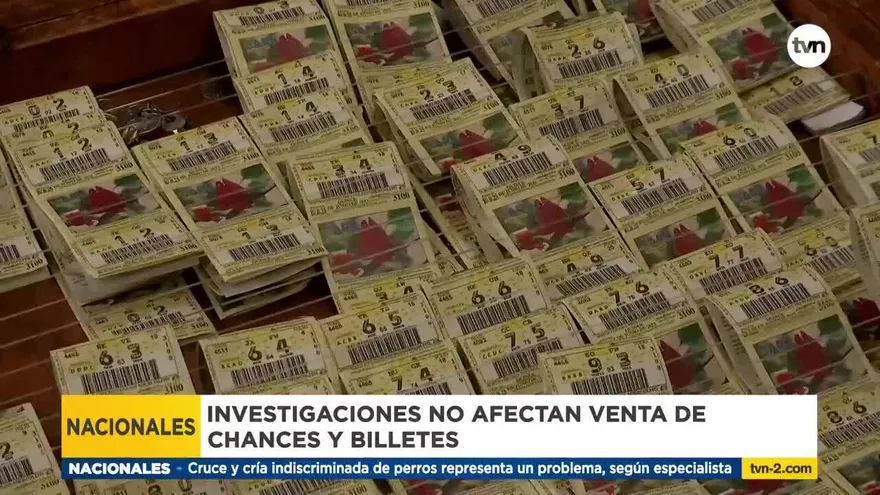 Investigaciones no afectan venta de chances y billetes