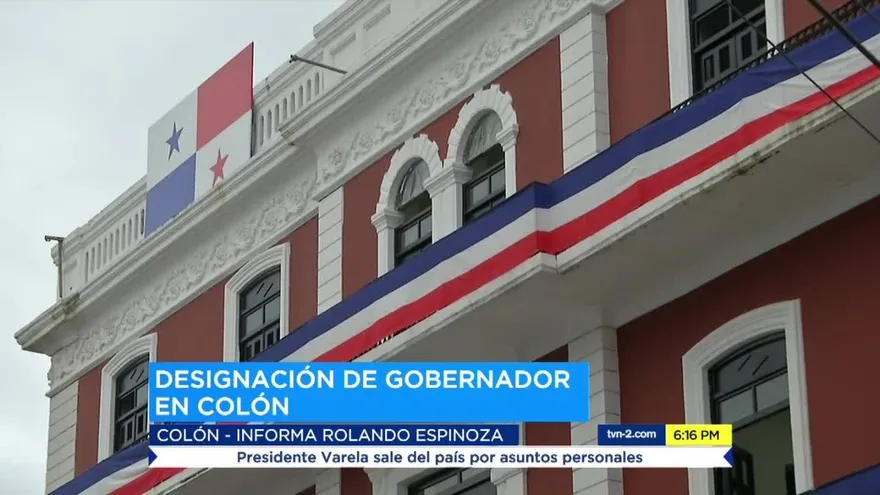 Capitán de la Policía es nombrado gobernador de Colón