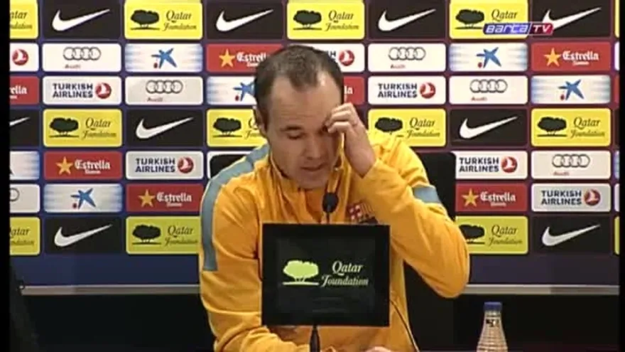 Iniesta: "Pongo la mano en el fuego por el equipo"
