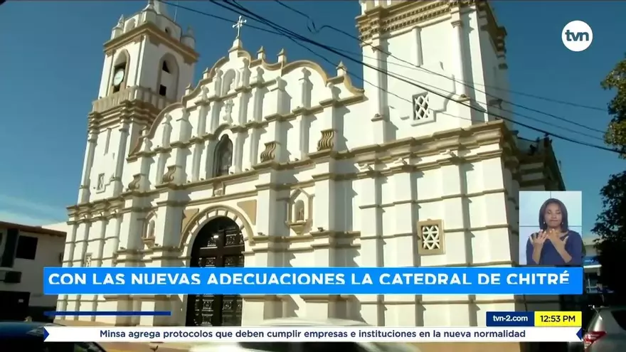 Catedral de Chitré se prepara para reapertura