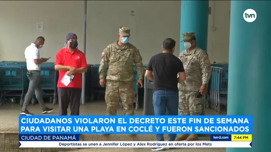 Ciudadanos violaron el decreto este fin de semana