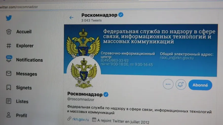 Rusia "frena" el funcionamiento de Twitter y amenaza con bloquearlo
