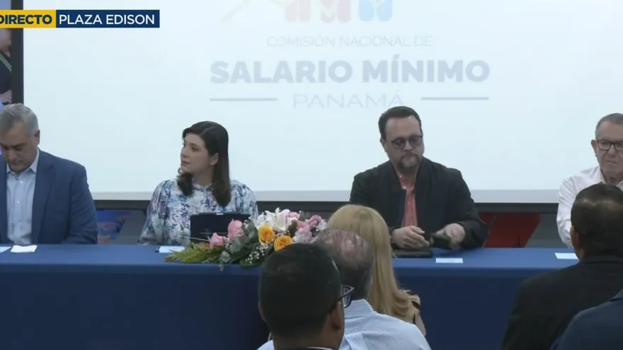 Mesa del salario mínimo.