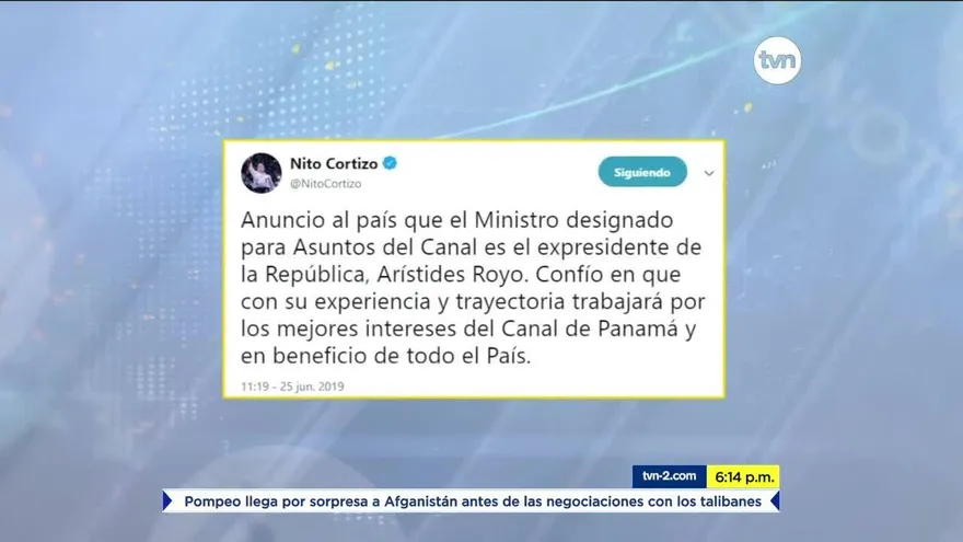 Panamá tiene nuevo ministro designado para Asuntos del Canal
