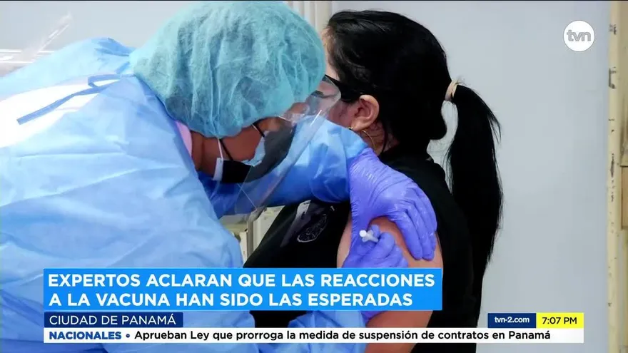 Conozca las recomendaciones ante las reacciones adversas de la vacuna