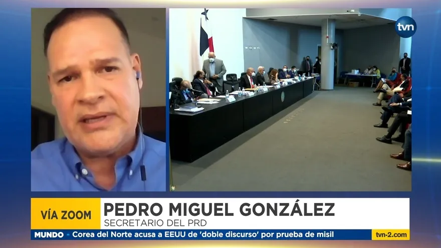 Secretario del PRD habla sobre veto de un artículo del proyecto de Ley 544