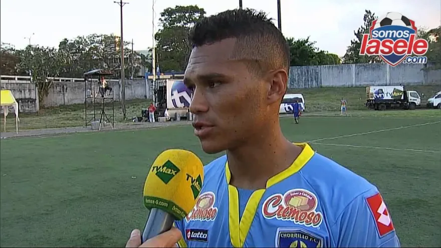 Declaraciones del goleador del Chorrillo FC Rolando Blackburn