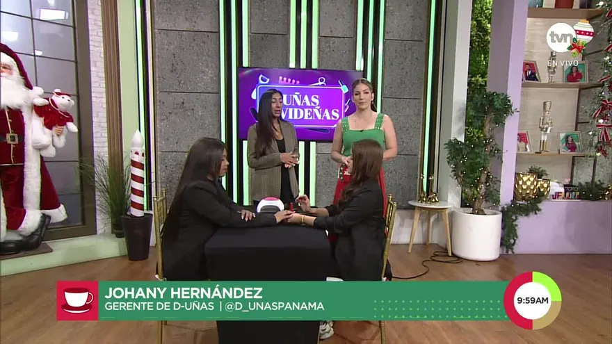 Uñas navideñas ¿Qué técnica me queda mejor?