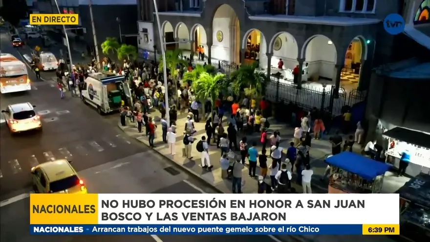 Vendedores reportan bajas ventas en festividades de Don Bosco