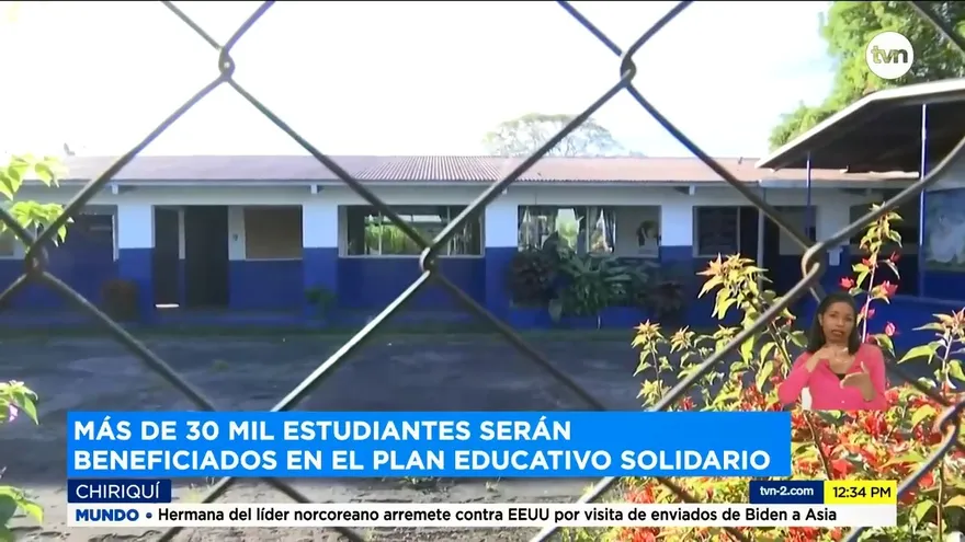 Siguen adecuaciones del Plan Solidario de Educación en Chiriquí