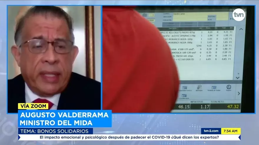 Ministro de Desarrollo Agropecuario habla de nueva entrega de bonos y bolsas de comida