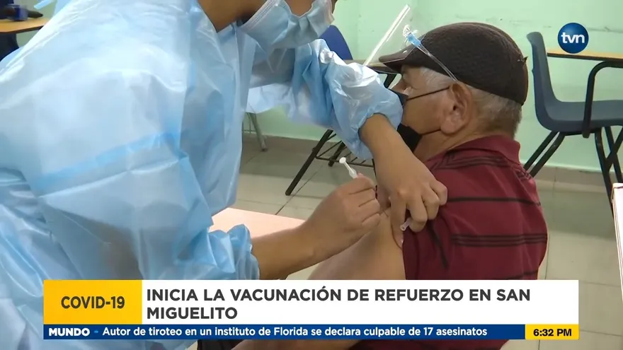 Aplicarán dosis de refuerzo contra covid-19 a unas 50 mil personas en San Miguelito