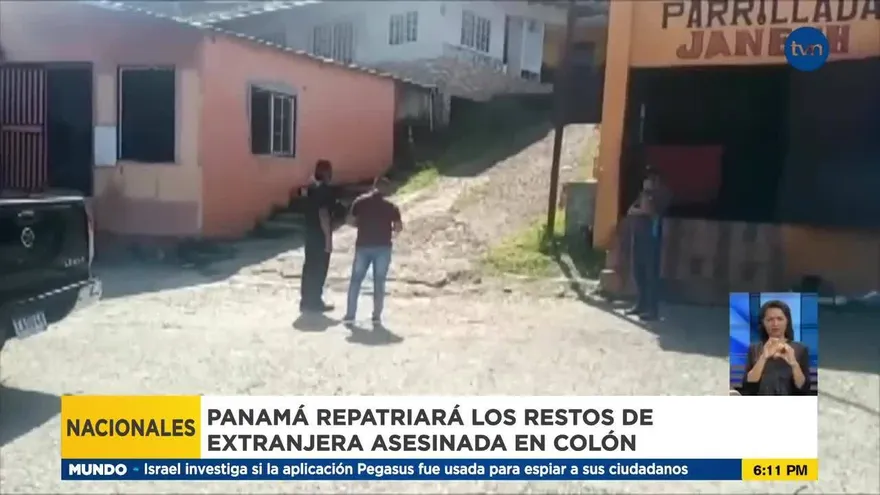 Repatriarán los restos de la extranjera que fue encontrada muerta en Colón