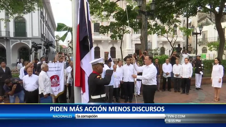 Gobierno rinde honor a los mártires del 9 de enero