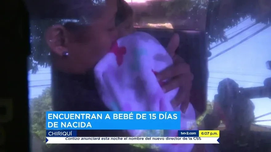 Hallan a bebé que había sido sustraída a su madre en Chiriquí