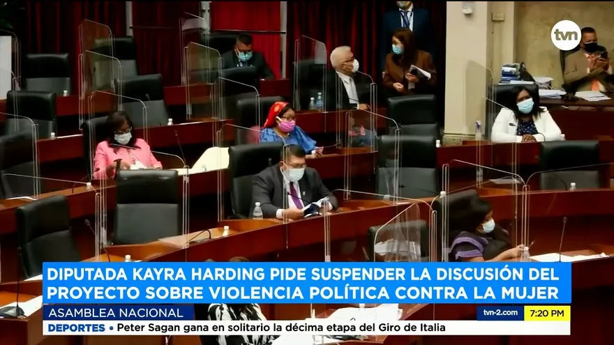 Desacuerdos por proyecto de violencia política contra la mujer