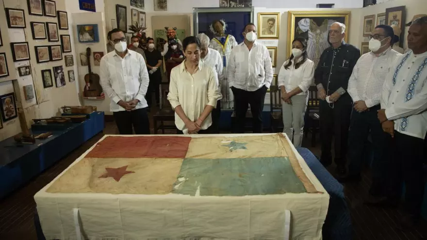 La histórica “Bandera Herida”