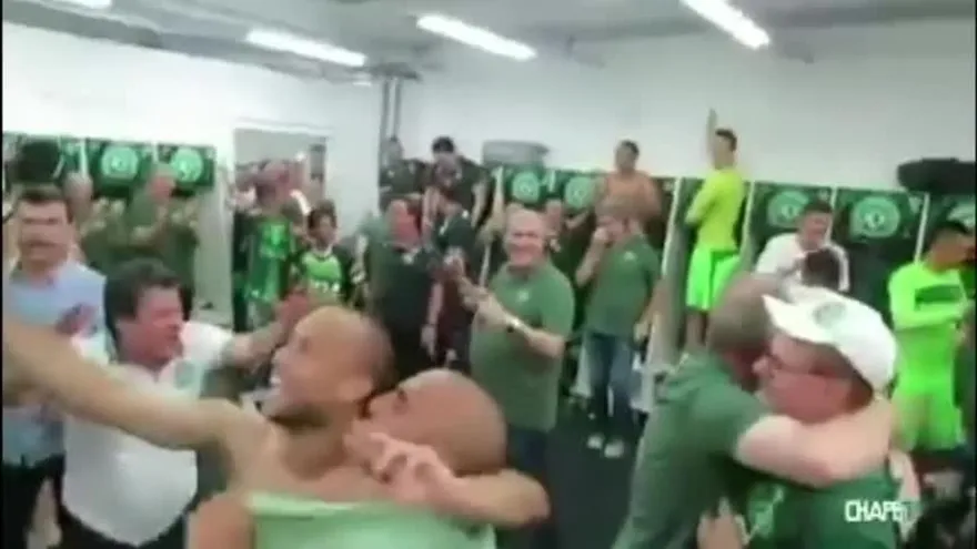 El Chapecoense celebró pase a final de la Copa Sudamericana