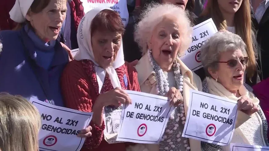 Argentina aprueba ley para frenar excarcelación de represores