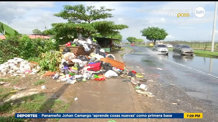 Mala disposición de la basura y la falta de frecuencia en la recolección en Tocumen