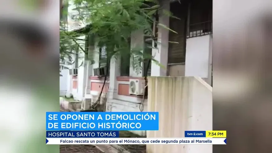 Médicos del Santo Tomás se oponen a demolición de antiguo edificio