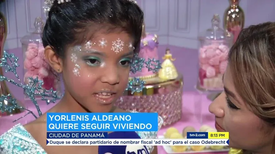 Campaña busca fondos para Yorlenis, que necesita ser operada en EEUU