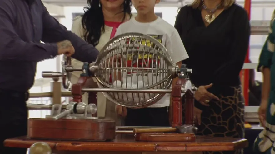 Sorteo de la Lotería.