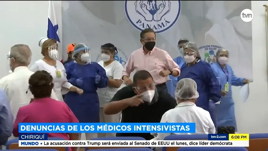 Presidente Cortizo se refiere al proceso de vacunación contra la COVID-19