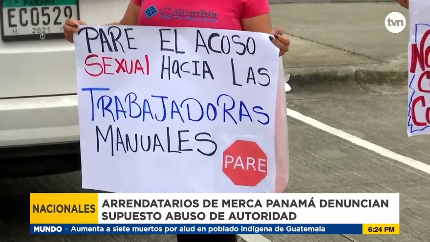 Protestas de arrendatarios de Merca Panamá