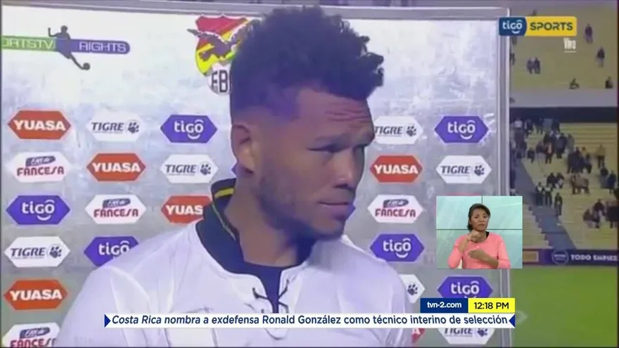 Rolando Blackburn es figura en el fútbol Boliviano