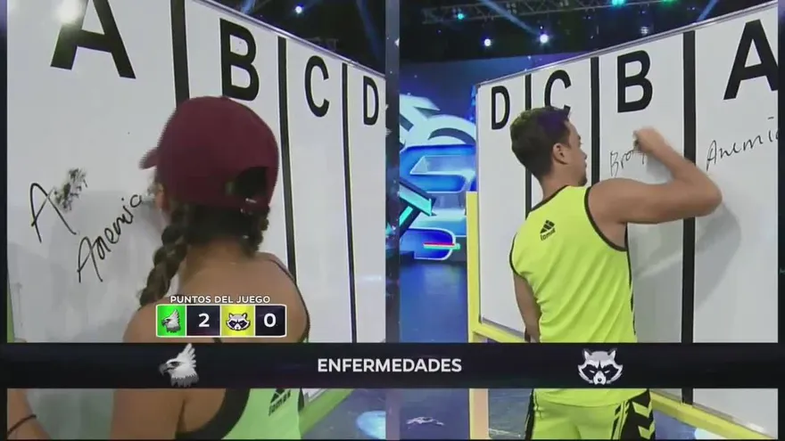 La rapidez de las Águilas en ABCD fue superior