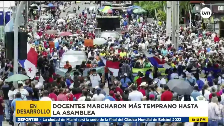 Docentes gran marcha para viernes en la capital