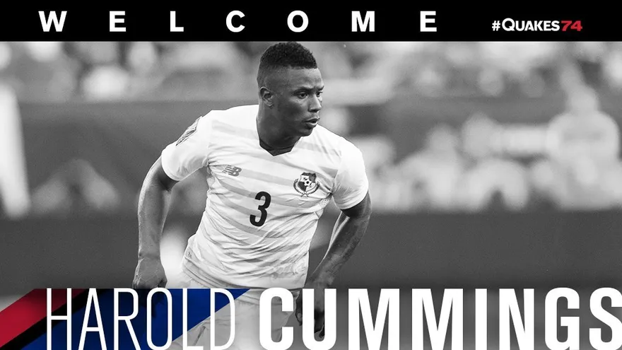 Harold Cummings, nuevo jugador del San José Earthquakes de la MLS