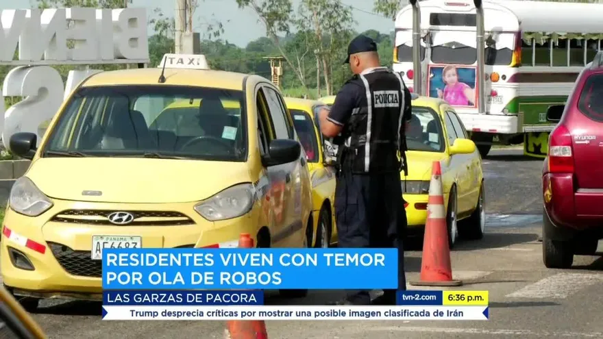 Residentes de Las Garzas en alerta por ola de robos