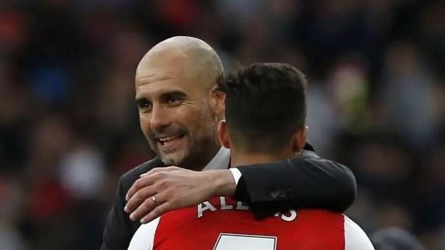 Guardiola no le guarda rencor a Alexis Sánchez por preferir al United